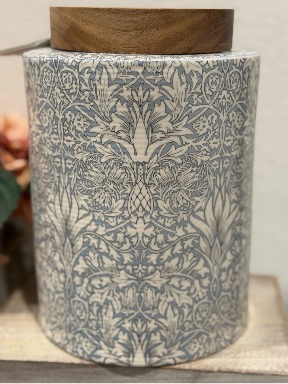 William Morris & Co Snakeshead Pets Treat Jar Canister New
